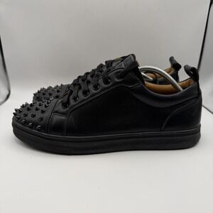 La Milano ROCK Black Spike Skateboard Shoe Sneaker Men's US 12